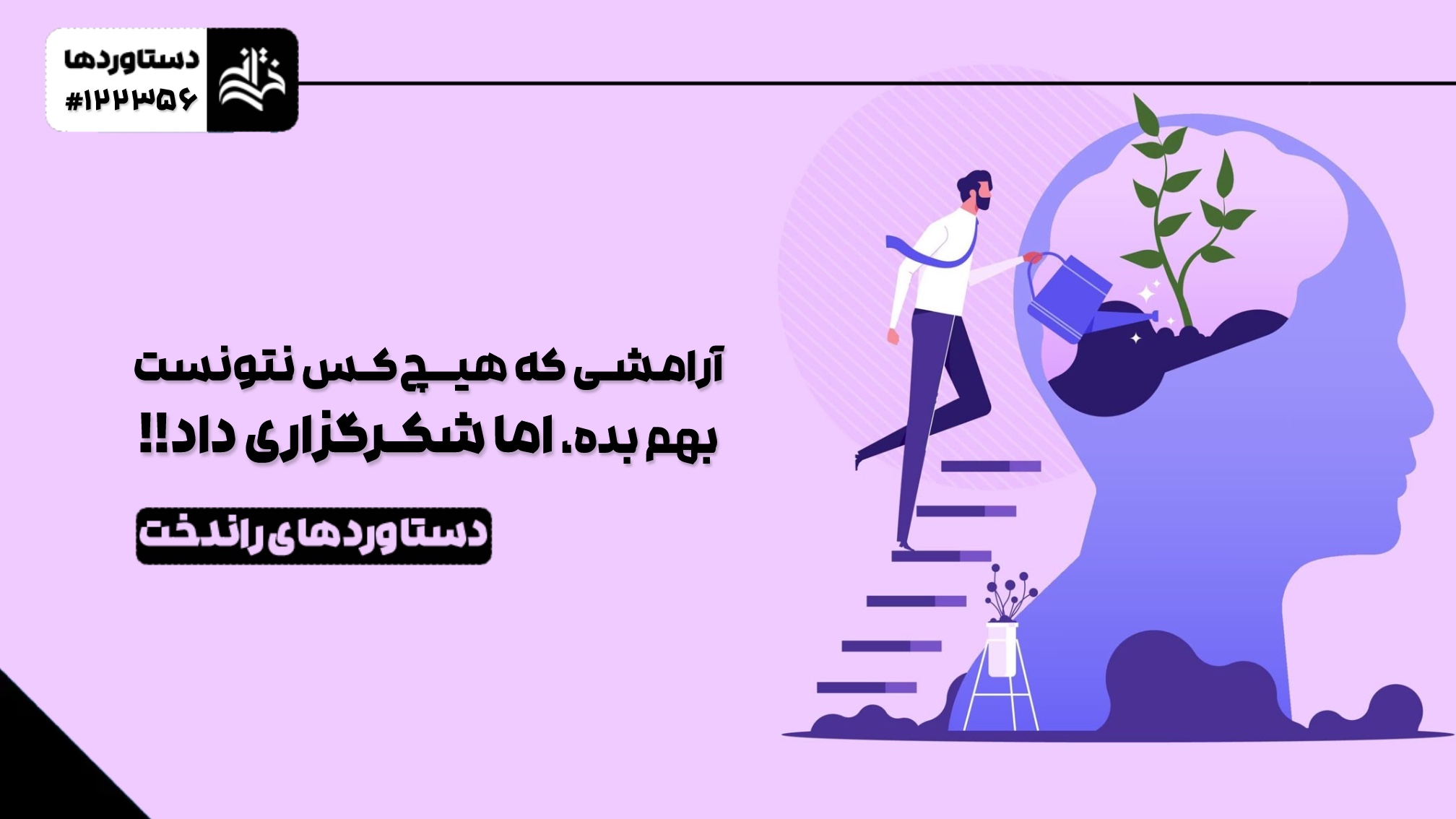 آرامشی که هیچ‌کس نتونست بهم بده، اما شکرگزاری داد